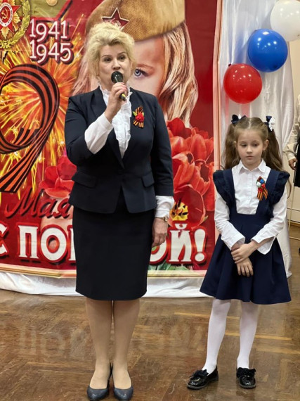 В гимназии прошел праздник,  посвященный дню Великой Победы.